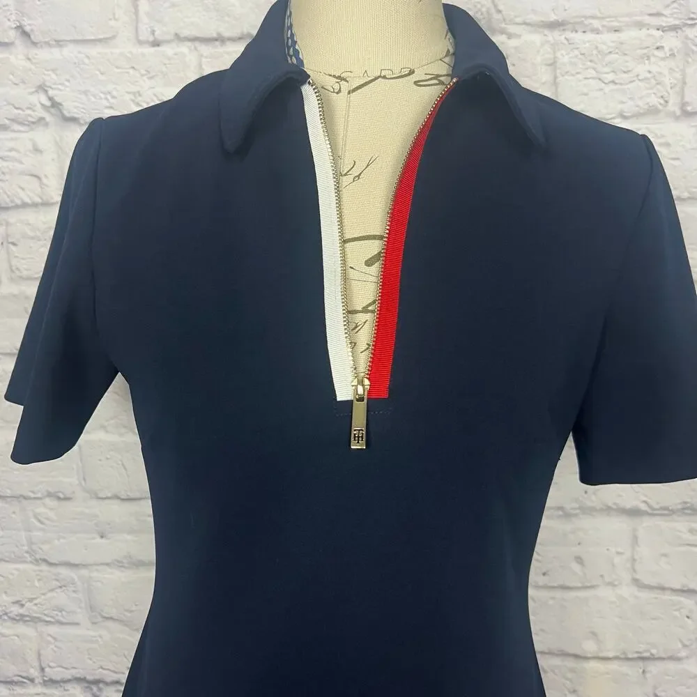 Tommy Hilfiger Navy Blue Polo Dress - Picture 2 of 6